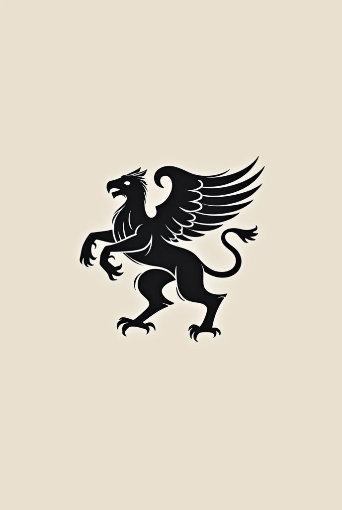 i want a logo on Griffin and to be minimalistic. and my company is clothing luxury brand that logo would be suitable to all hand bags and clothings and perfumes and also on shoes.