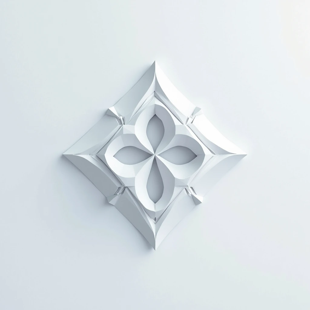 Logo, The Minimalists, design, three diamond-shaped papers ♦️, Harbin Sofia Church,church,Heilongjiang,architecture,Snow,snowflake,Paper Cutting,flat,Big scene