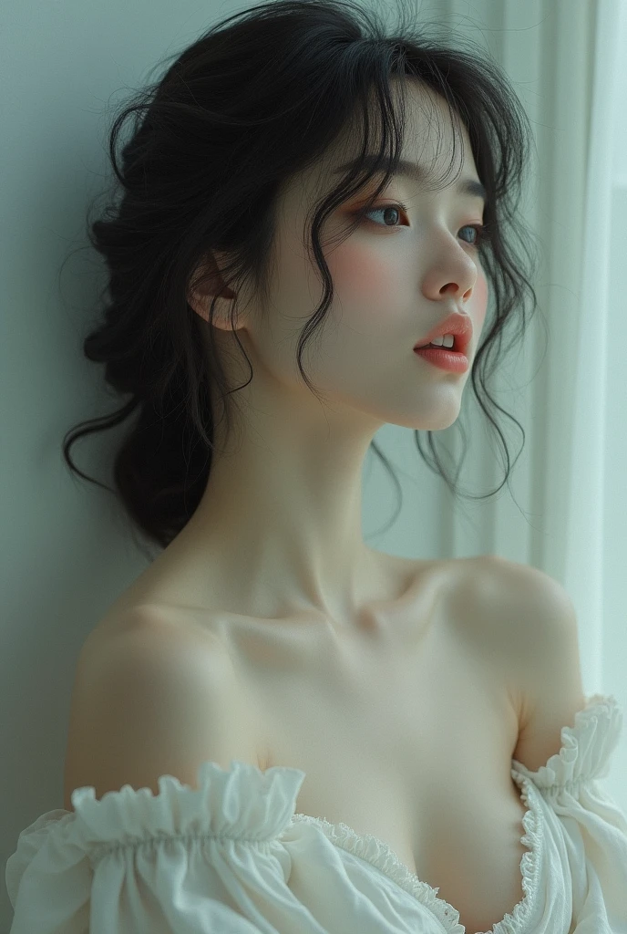 A necked girl