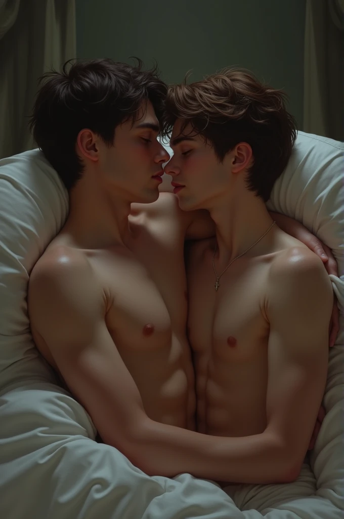 Brothers making love