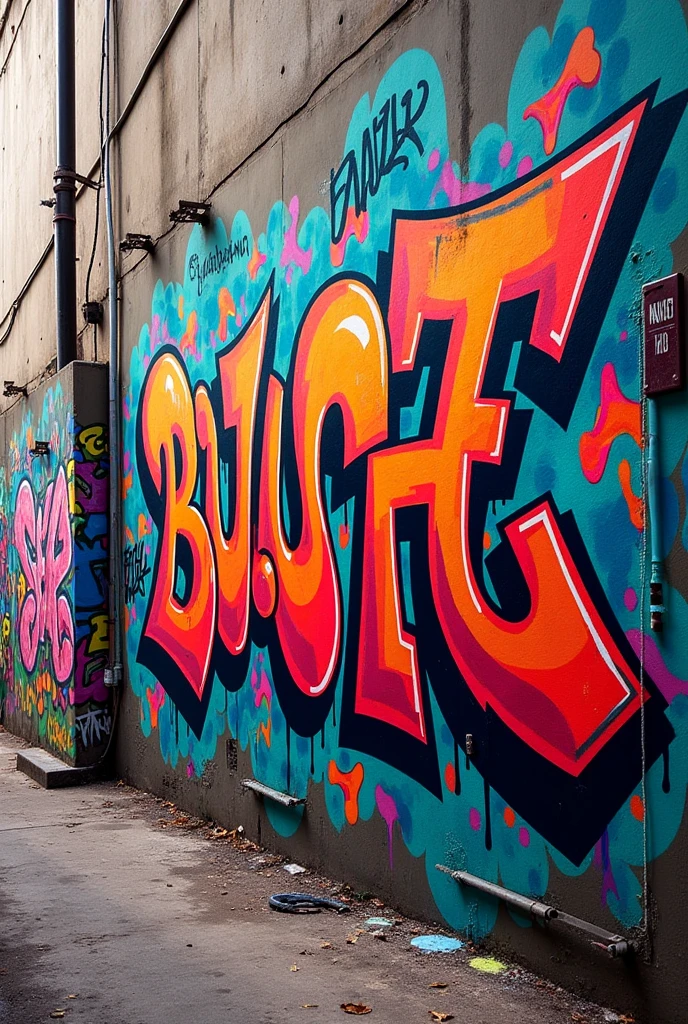 Colorful graffiti