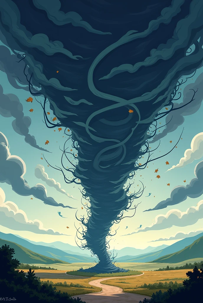 Can you make me a 2D tornado sprite image?