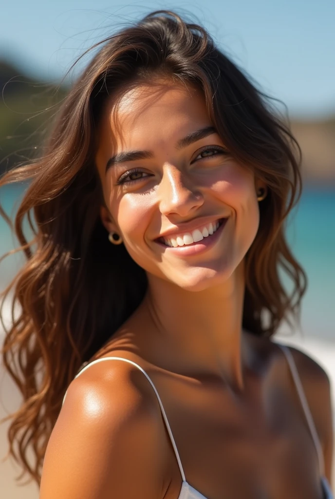 Profile photo for a social network of a young Canarian of about 25 years of age