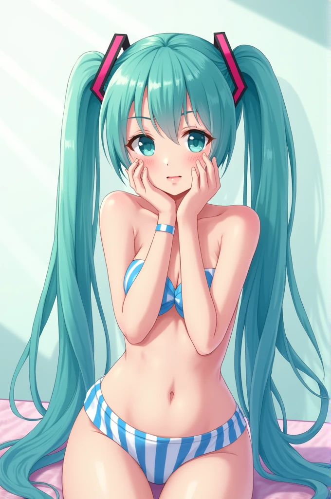 Hatsune Miku bare feet