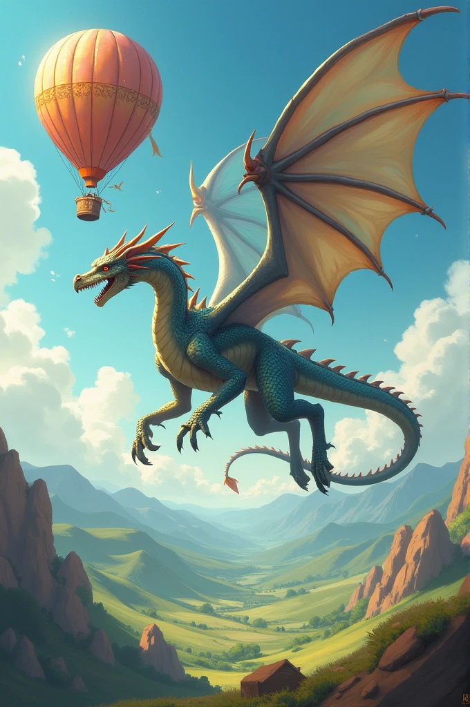 Dragon + Balloon