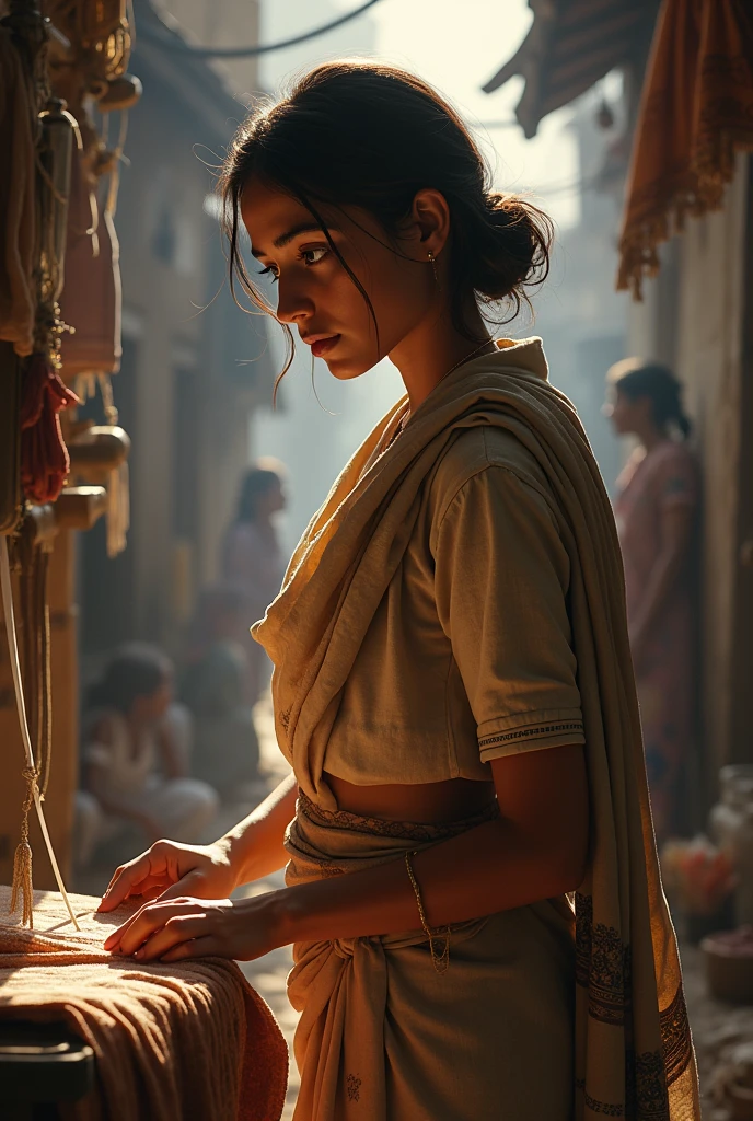 In the small village of Somnath, a young woman named Anaya grapples with the challenges of daily life under British rule. Her family struggles to make ends meet, torn between the allure of British goods and the call for autonomy through the Non-Cooperation Movement led by Mahatma Gandhi. Inspired by Gandhi’s message of non-violence and self-sufficiency, Anaya decides to take a stand by weaving her own khadi.