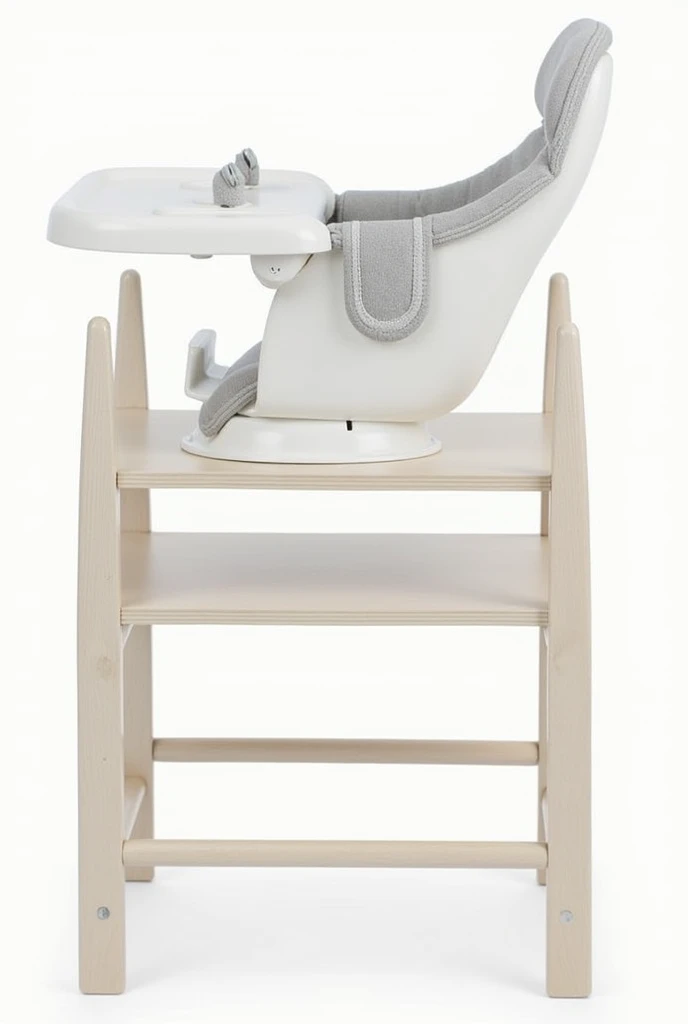 Multipurpose baby chair that can be adjusted to your child's height. Can be used from infancy to adulthood. Safe with 5-point locking system.