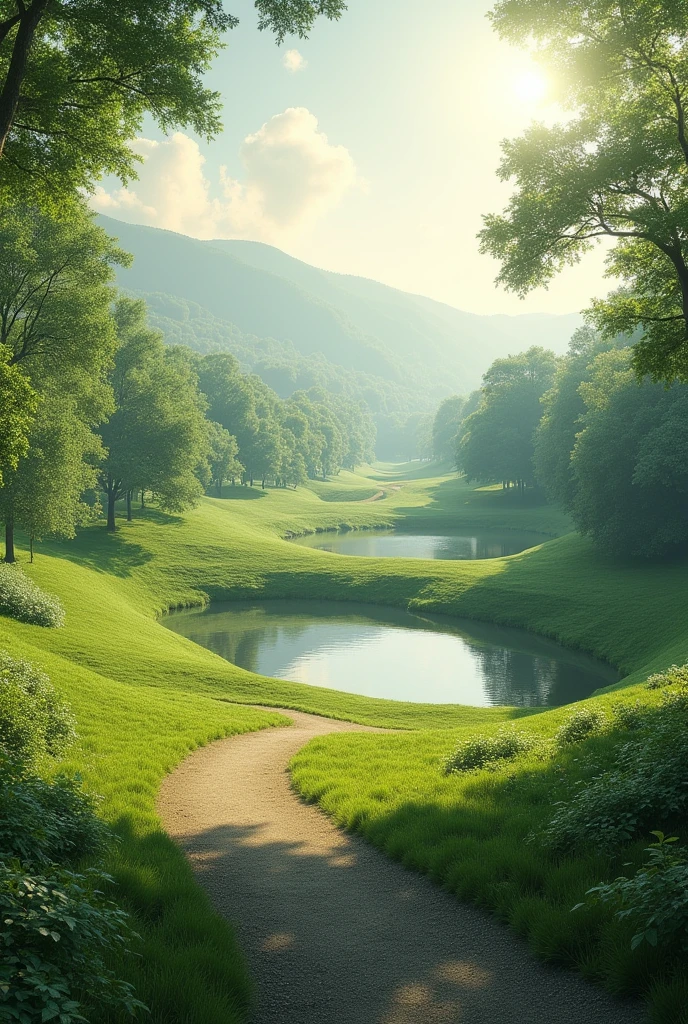 park in europe without people