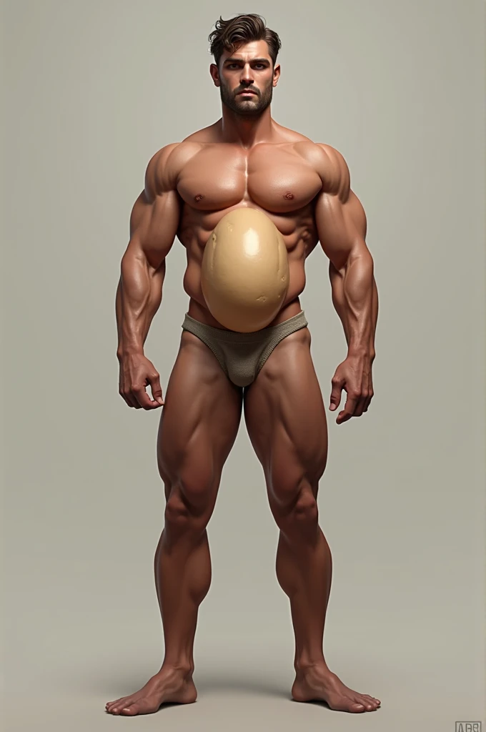 Big penis of handsome man