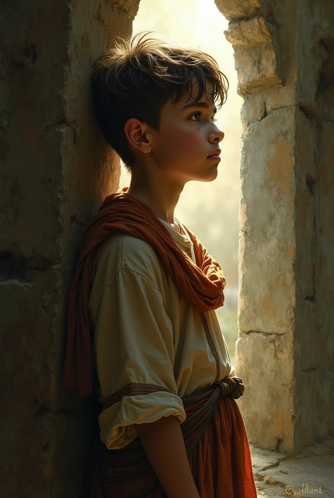 There was a boy who believed in God but did not fully trust him
