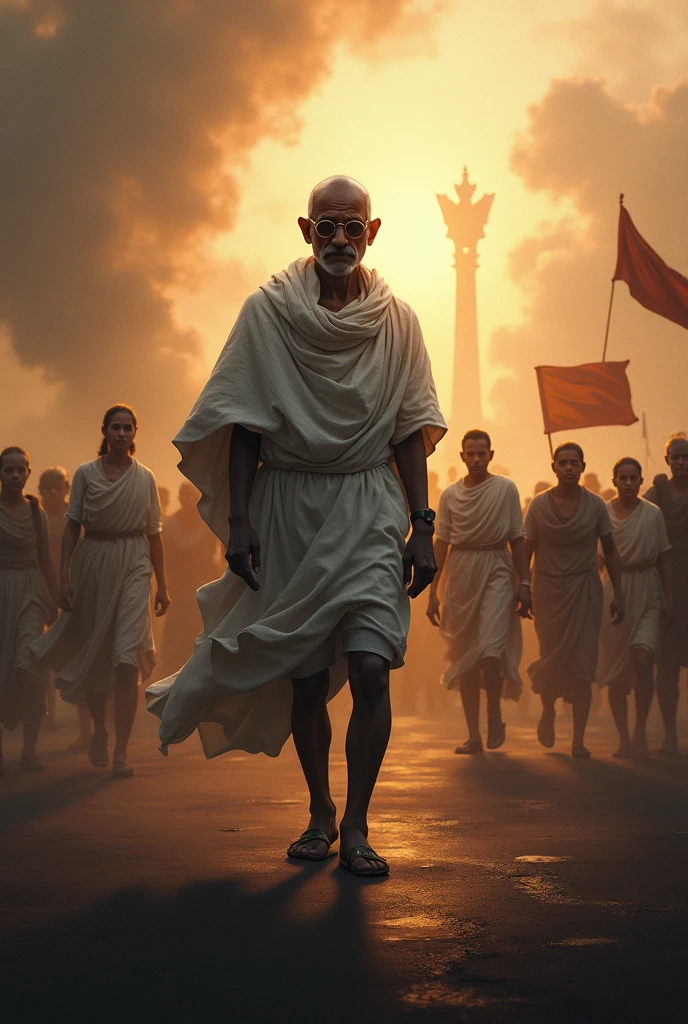 Will they be able to carry forward Gandhi's legacy and inspire a new generation of nonviolent change, or will they succumb to the very forces that seek to silence the principles for which he stood?