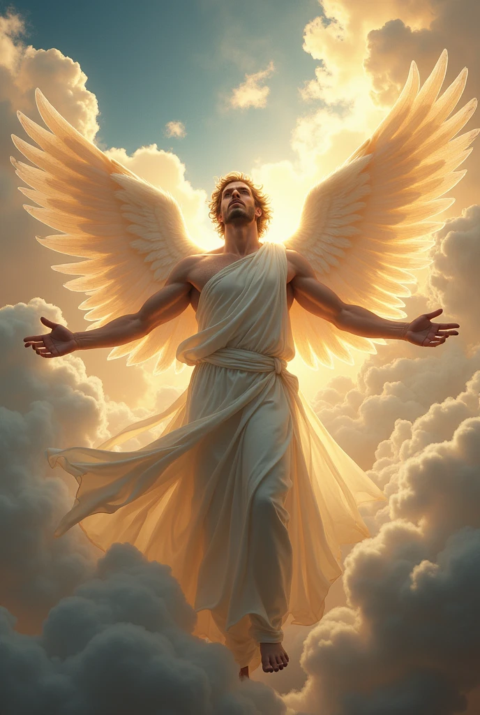 Male Being Angels carrying God's message