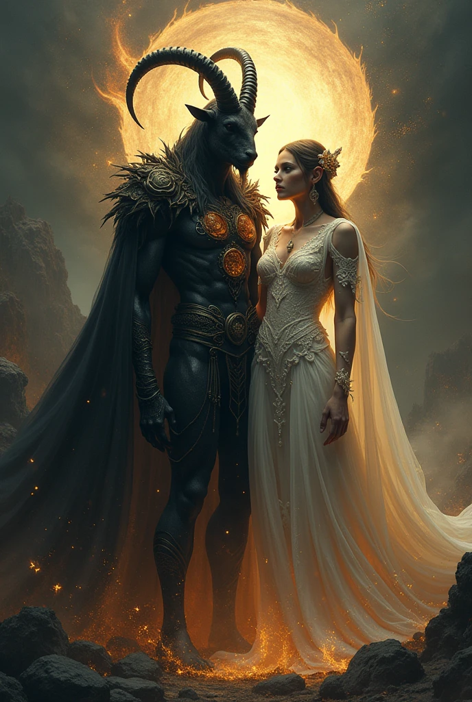 baphometh y dios juntos