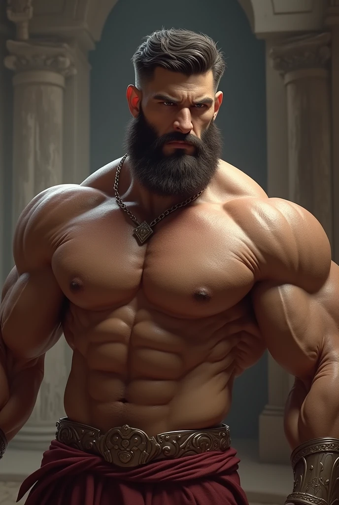 hercules from the waist and up