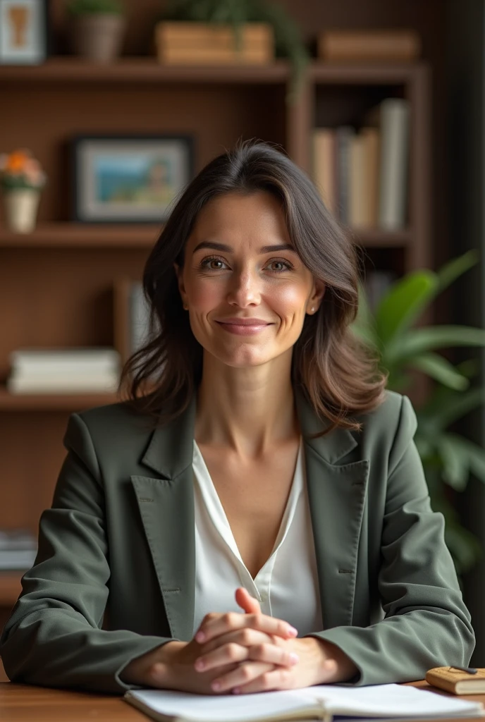 Female psychologist mental health professional 