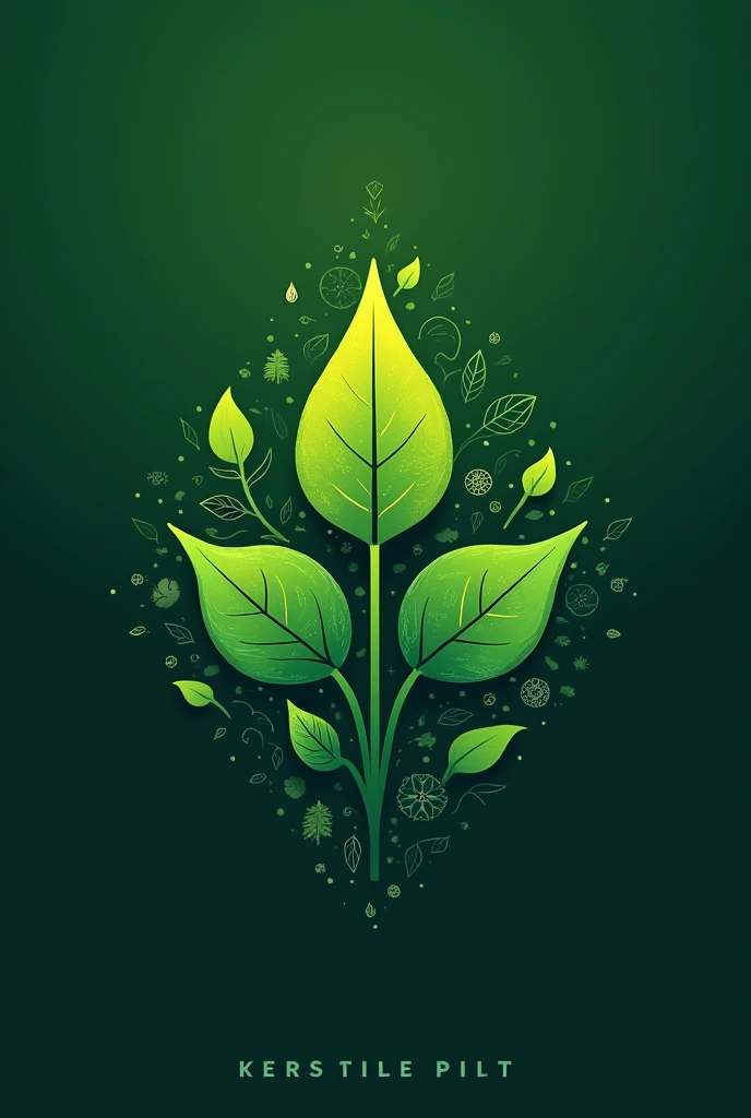 make a logo about environmental awareness, to be creative, green, that it is more loaded
