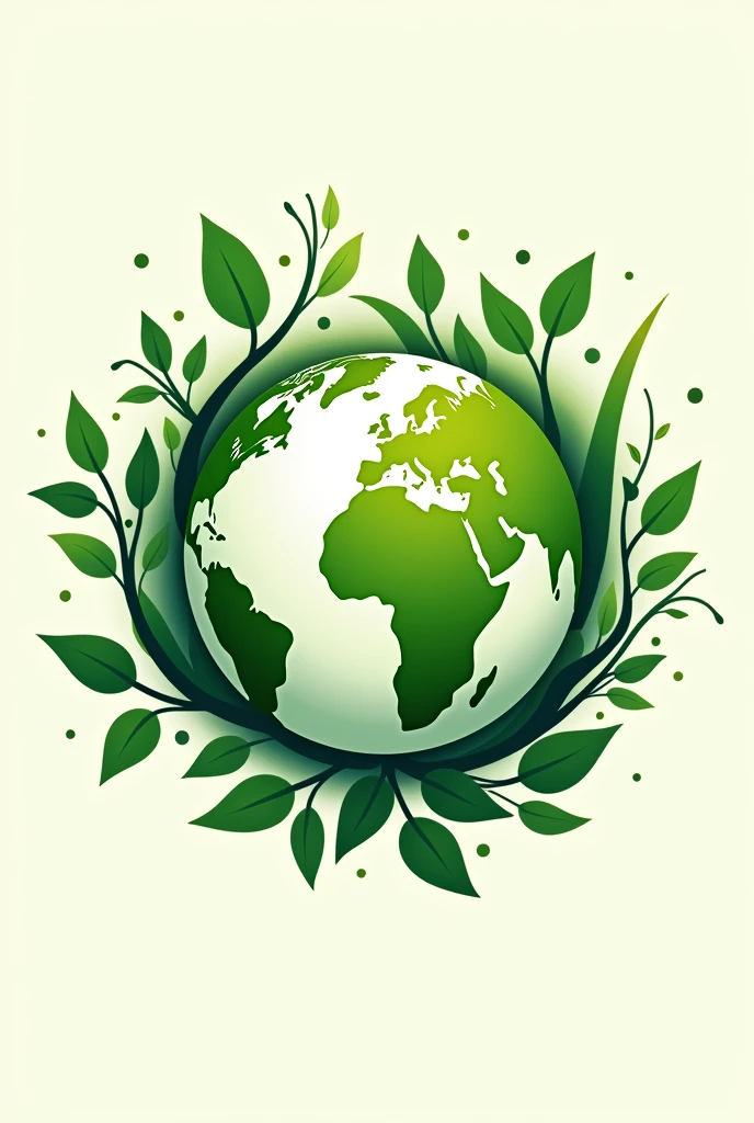 make a logo about environmental awareness, to be creative, green, that it is more loaded and that it has a planet 

 
