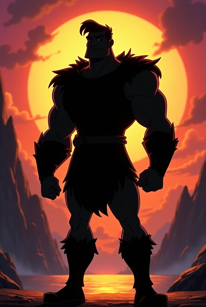 hercules walt disney silohete