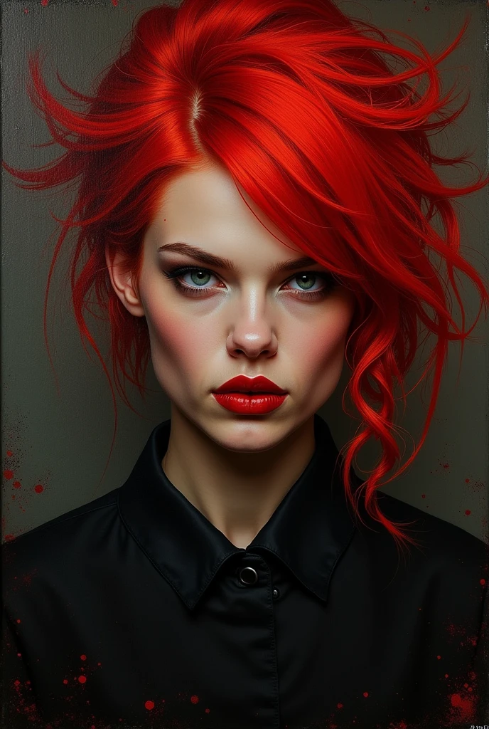 Make me the artist red