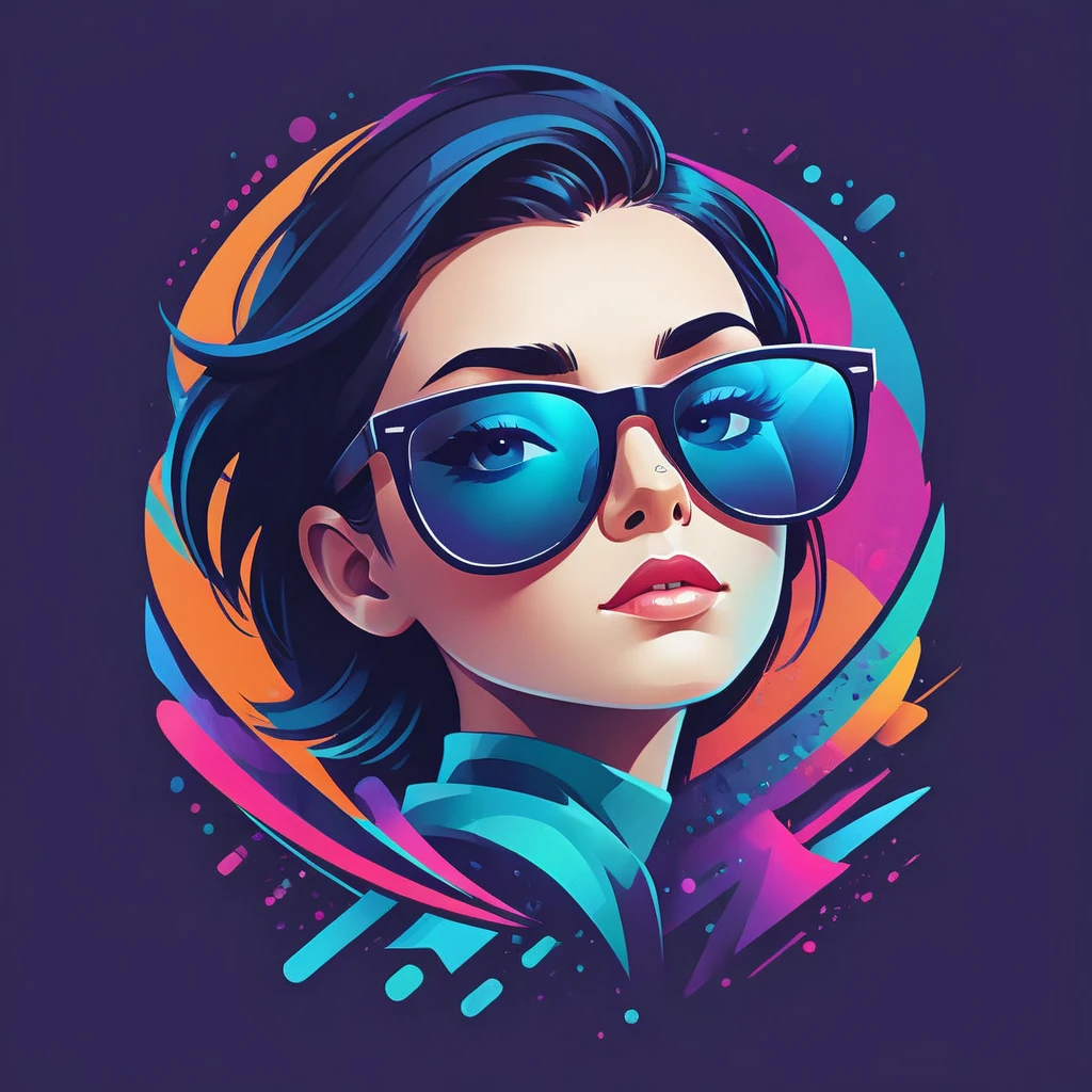 best quality,4k,8k,highres,masterpiece:1.2,ultra-detailed,realistic,photorealistic:1.37,t-shirt design,digital art by Malika Favre,elegant seal with sunglasses,shutterstock contest winner,logo art,artwork,angular,vivid colors,bokeh,illustration-style,modern,eye-catching pose,striking composition,sleek lines,contrast lighting,cool color palette,precise details,creative design,highly stylized,attention-grabbing concept,artistic vision,unique pattern,abstract elements,geometric shapes,playful interpretation,sophisticated aesthetic,crisp lines,dynamic movement,expressive strokes,fluid shapes,textured background,eye-catching typography,artistic flair