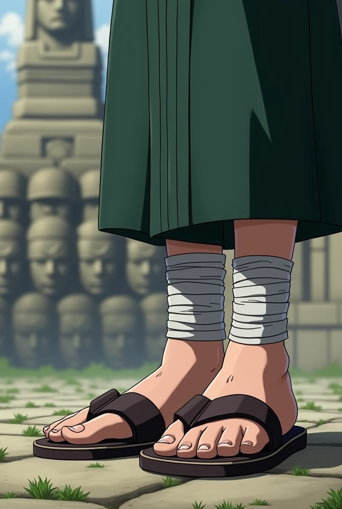 Feet in hokage
