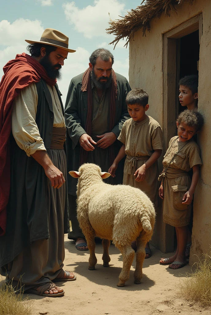 The sheep and Jesus Christ 
