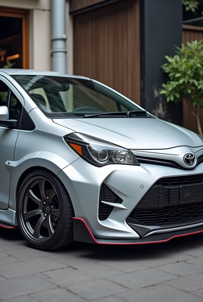 Toyota Matrix Light Gray TUNING