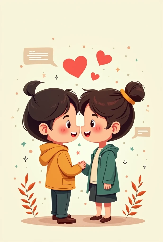 Couple cartoon WhatsApp dp