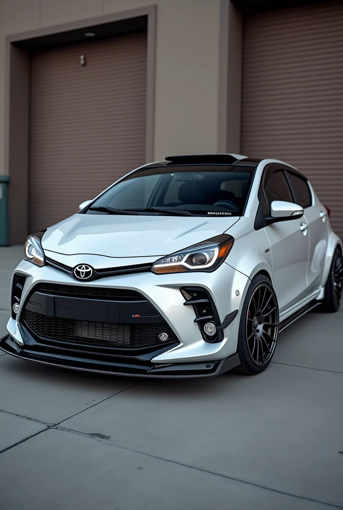 Toyota Matrix Light Gray TUNING