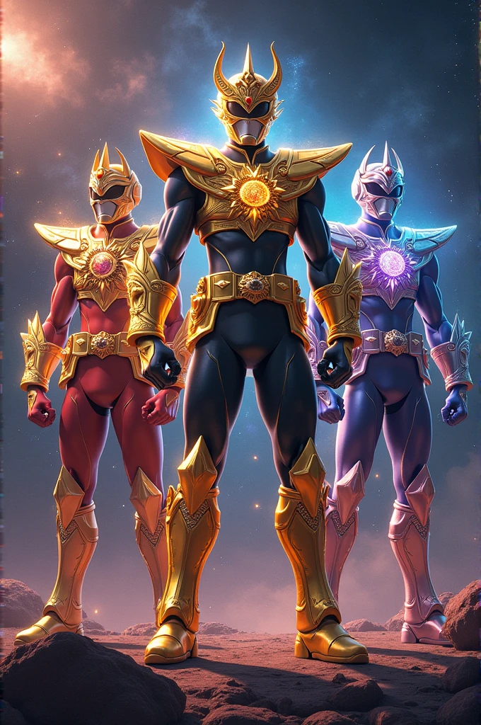Power Rangers + Saint Seiya