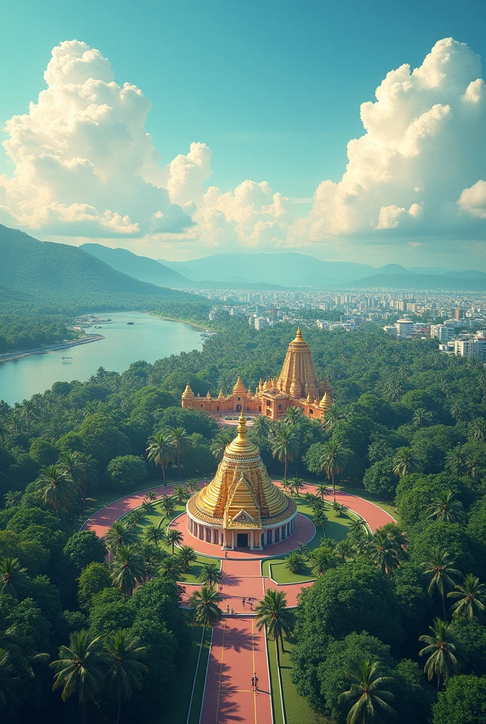 The location of tiruanatpuram