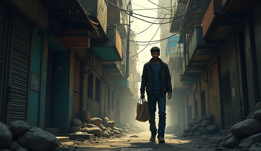 Show Suraj's gradual involvement in small criminal activities like drug deliveries, and how he starts getting deeper into the criminal world.