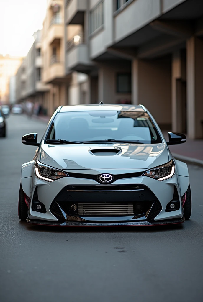 Toyota Matrix Light Gray Tuning