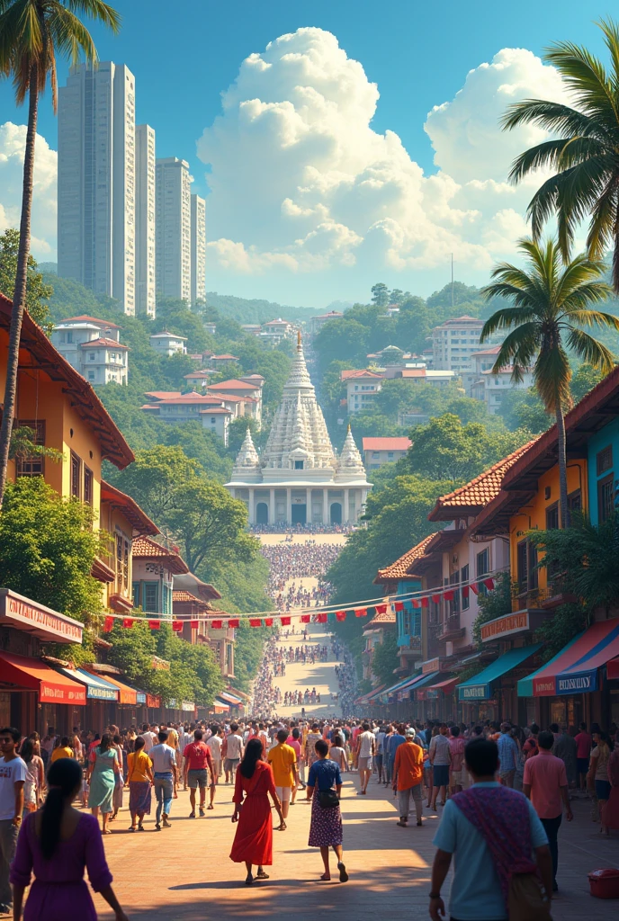 The tiruanantpuram city locate in India