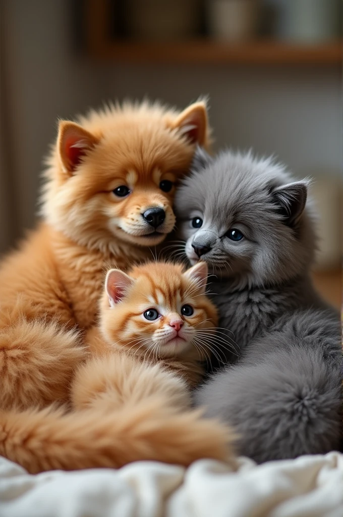 Photo of 3 furry family 3