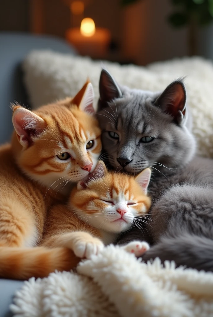 Photo of 3 furry family 3