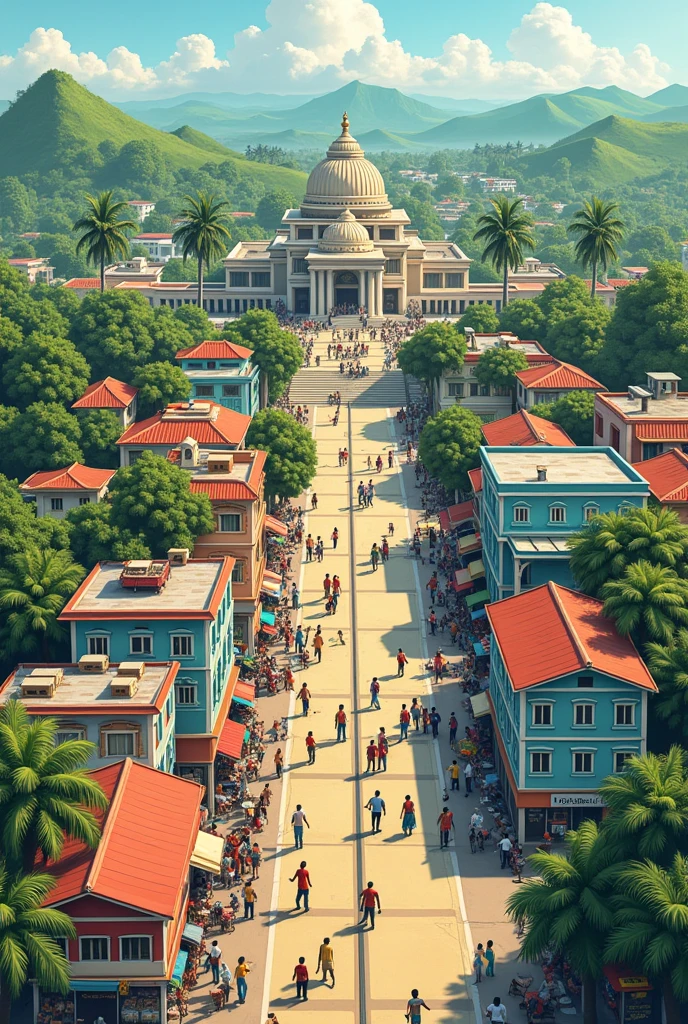 In the map tiruanantpuram 