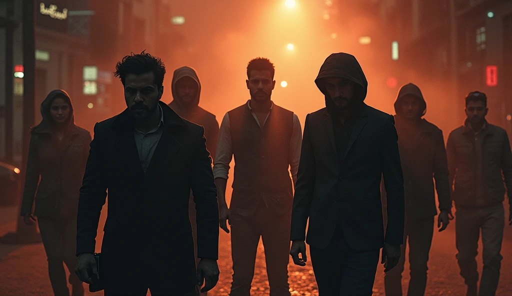 Narrate the plan of a major robbery that Rahul and his gang decide to execute, and how Suraj is forced to participate against his better judgment.