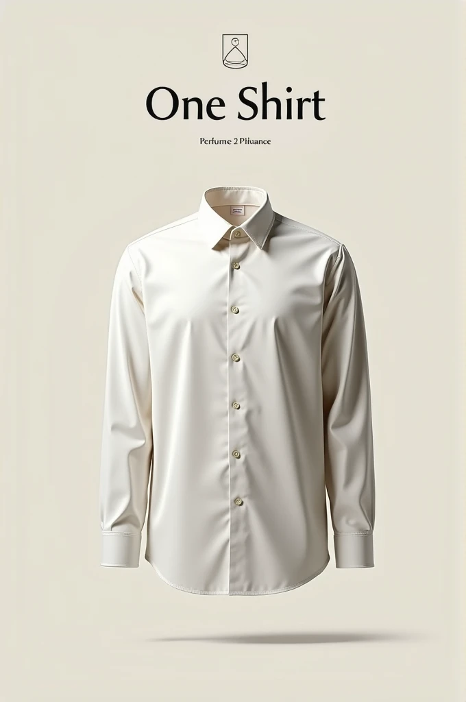A logo of a perfume company whose name is "one shirt"