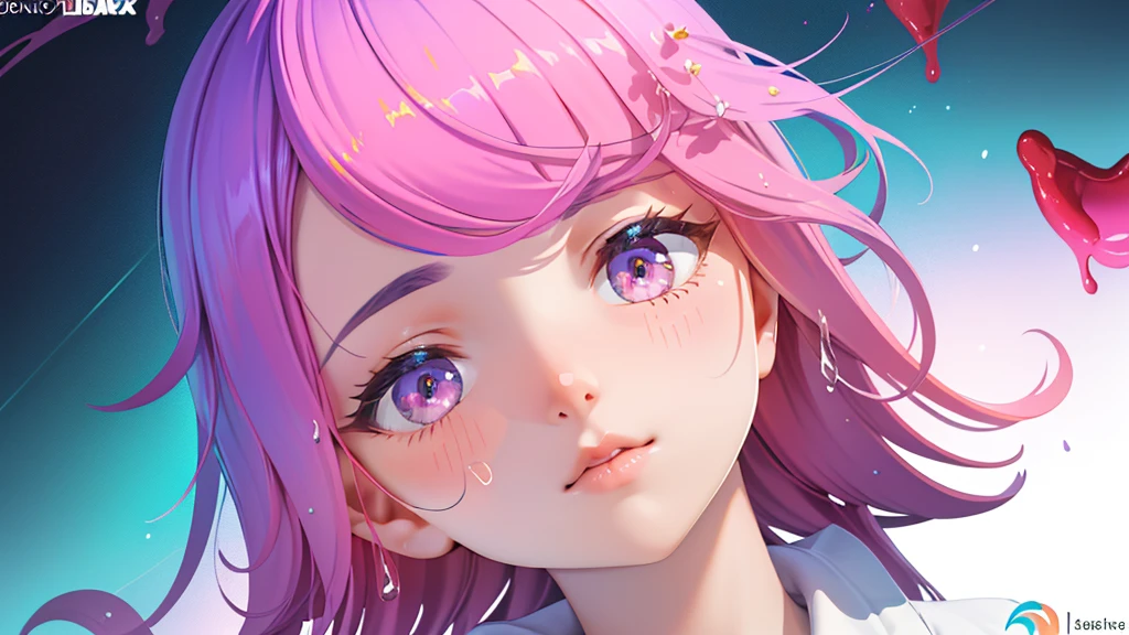 (work of art:1.2, best qualityer), (beautiful finely detailed eyes: 1.2), (Extremely detailed CG 8k unity wallpaper, work of art, best qualityer, ultra detali, best shade), (detailed back ground), (beautifull detailed face, beautiful detailed eyes), hight contrast, (better lighting, extremely delicate and beautiful),1 girl,((colorful paint splashes on transparent background, dulux,)), ((caustic)), dynamic angle,beautiful detailed glowing,whole body, cowboy shot,
