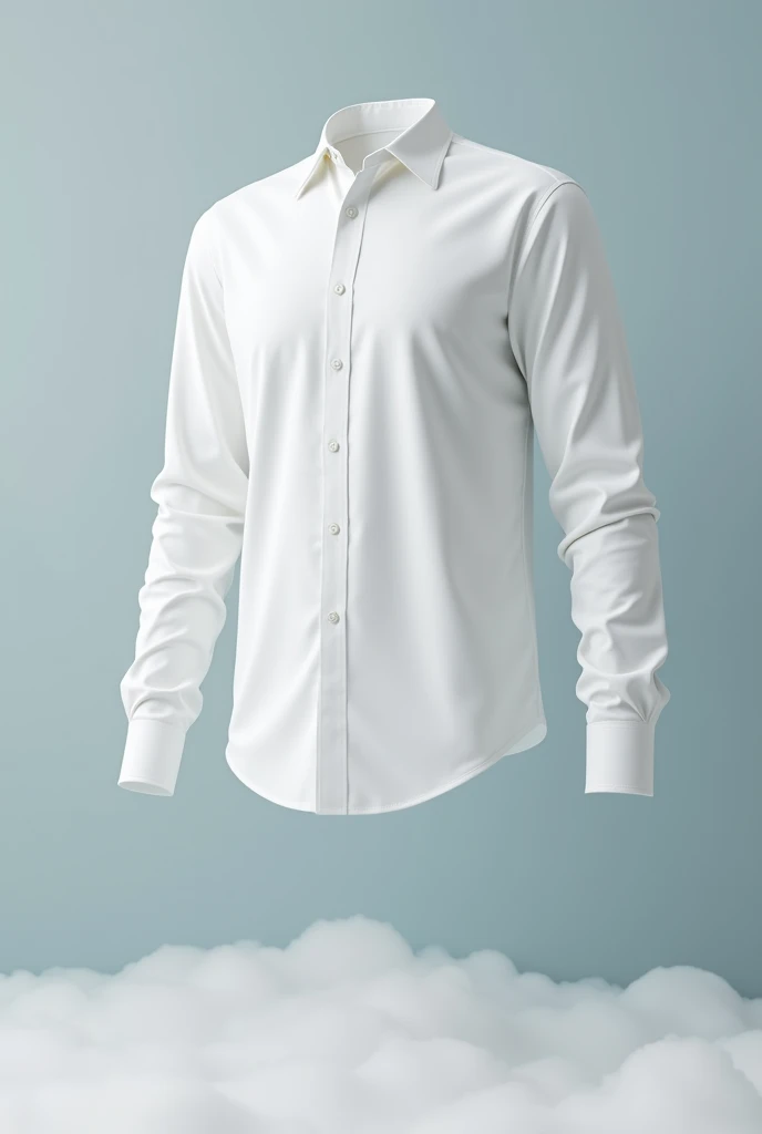 make a floating shirt