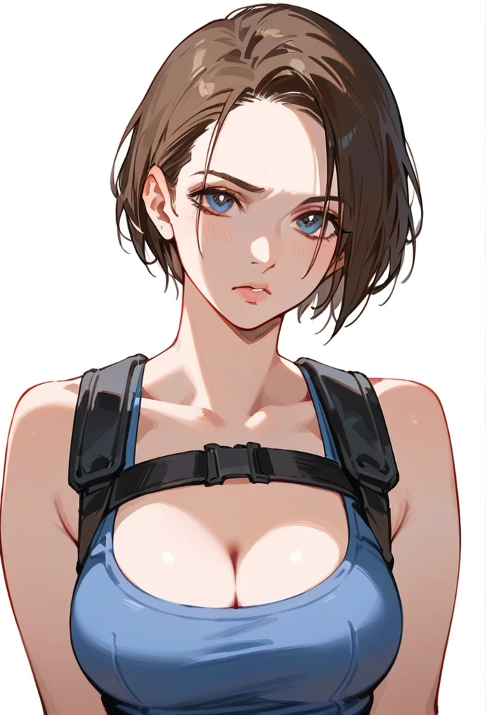Jill Valentine half naked