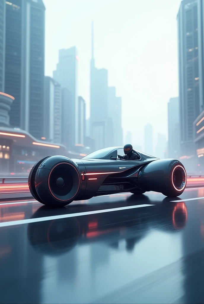 Car with 2 wheels