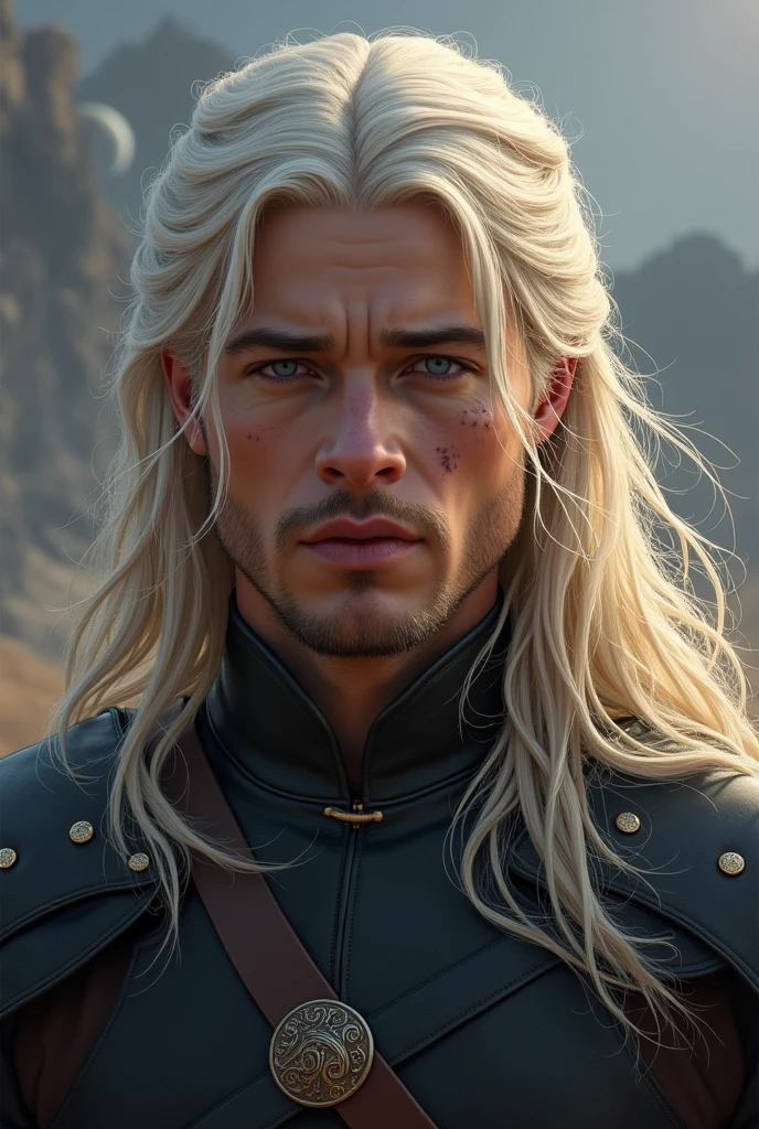 Realistic image of Rhaegar Targaryen based on Brad Pitt
