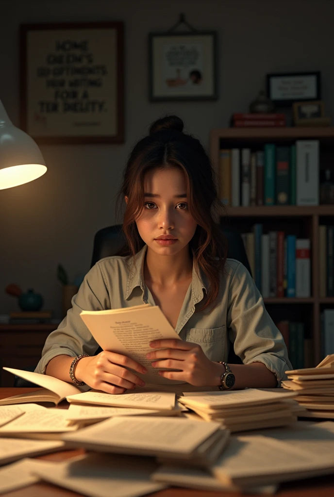 Despite her passion and talent, Emma faced countless rejections from publishers
