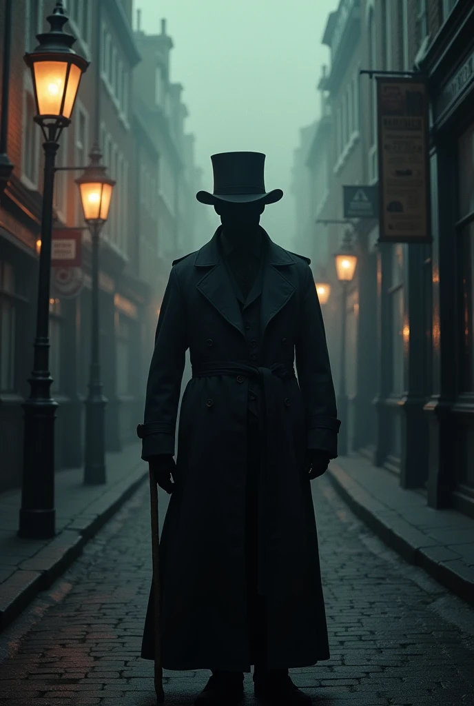 Central Image: Use a shadowy, faceless figure dressed in Victorian-era clothing, possibly with a top hat and trench coat, to evoke the mystery of Jack the Ripper. The figure could be shrouded in fog or darkness to enhance the eerie atmosphere.
Background: Incorporate a dark, foggy London street scene from the late 19th century, with gas lamps and cobblestone streets. Adding a subtle red tint or shadowy outlines of Victorian buildings can set a sinister tone.
Text: Include bold, dramatic text like "Jack the Ripper: Unsolved Mysteries" or "Inside the Dark History of Jack the Ripper". Use a vintage, Gothic-style font to match the historical theme.
Additional Elements: Add a few Victorian-style newspaper clippings or wanted posters in the background to hint at the investigation and media coverage of the time.