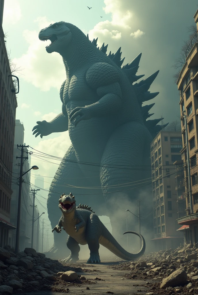 Dinosaur vs godzilla war godzilla won dinosaur donw