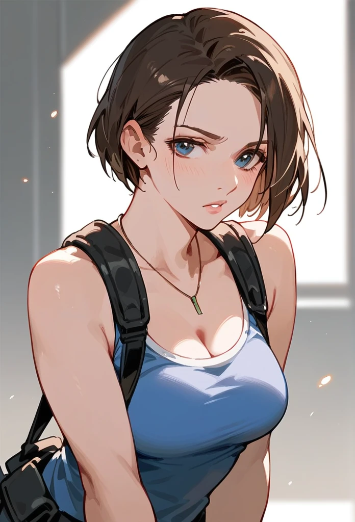 Jill Valentine half naked