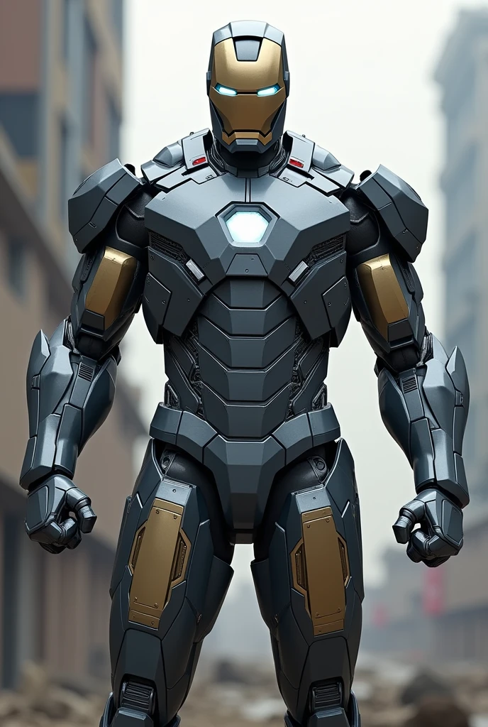 Iron Man but Gray instead of Red