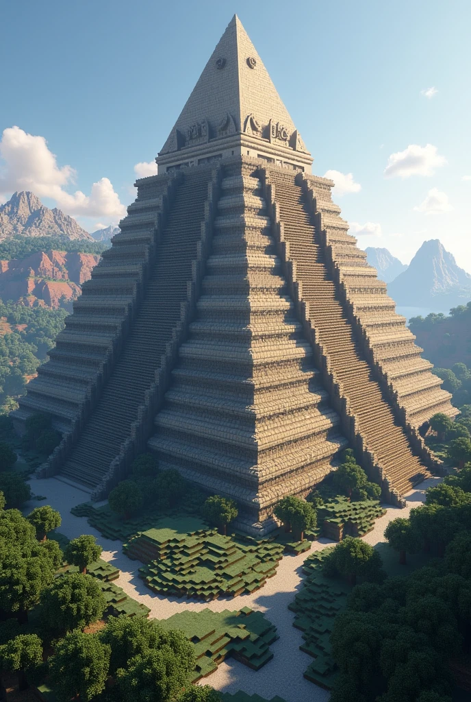 A pyramid for Minecraft 
